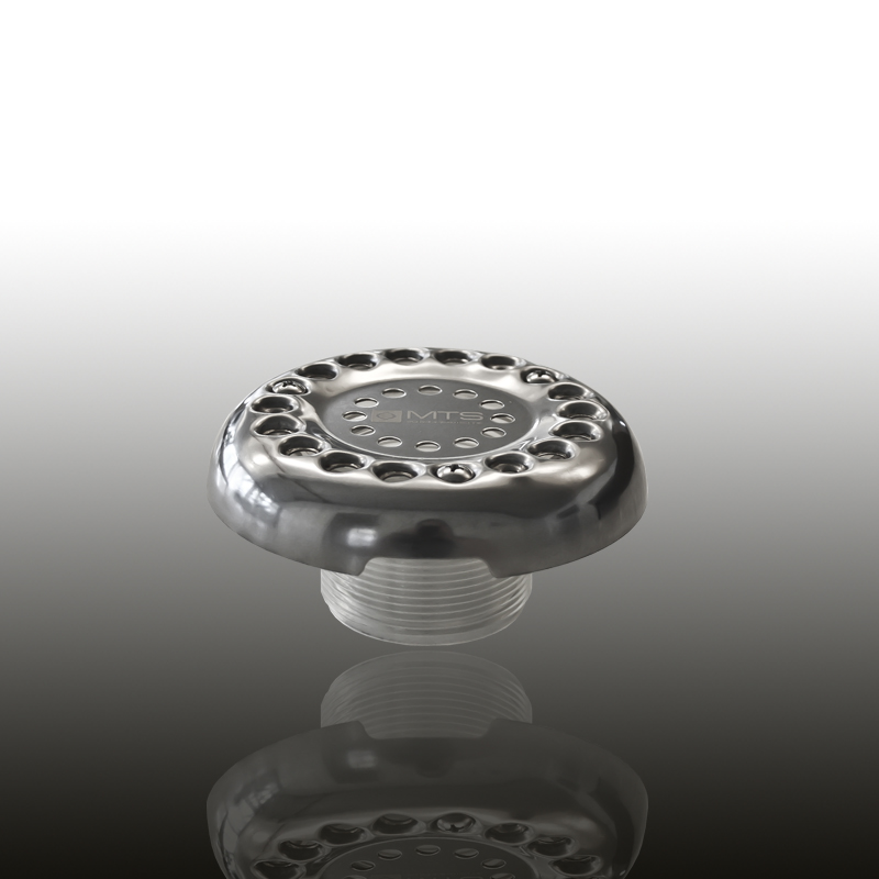 SP Ansaugung Korpus: ABS Transparent / Blende: V4A Edelstahl