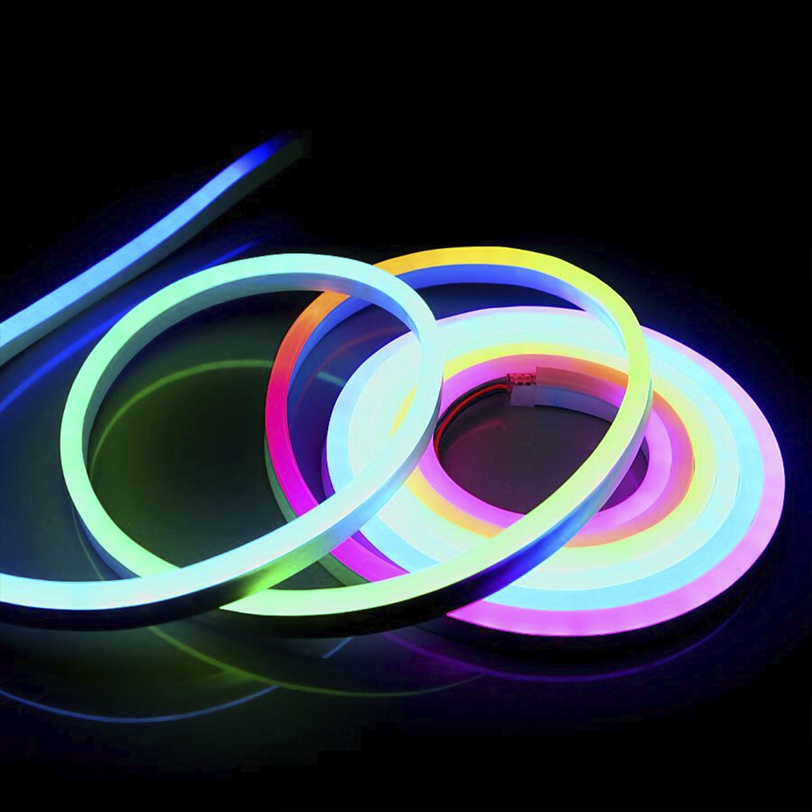 LED NEON FLEX 24V "RGB-PIXEL" Pilzförmig