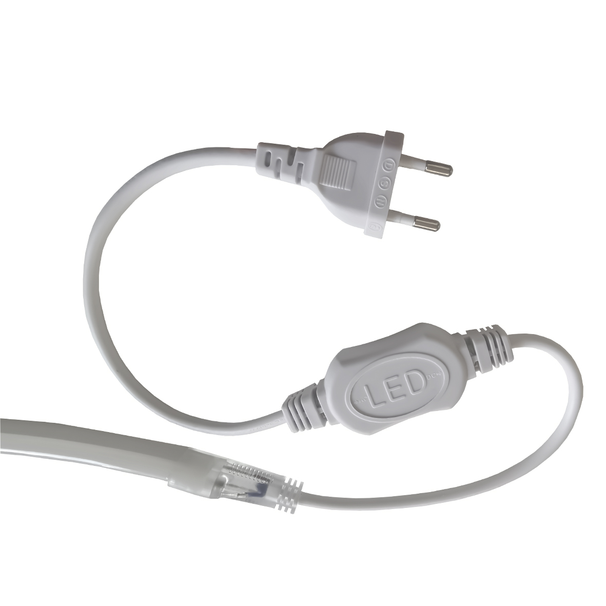 LED NEON FLEX 230V  "Warmweiß" Pilzförmig – Bild 4